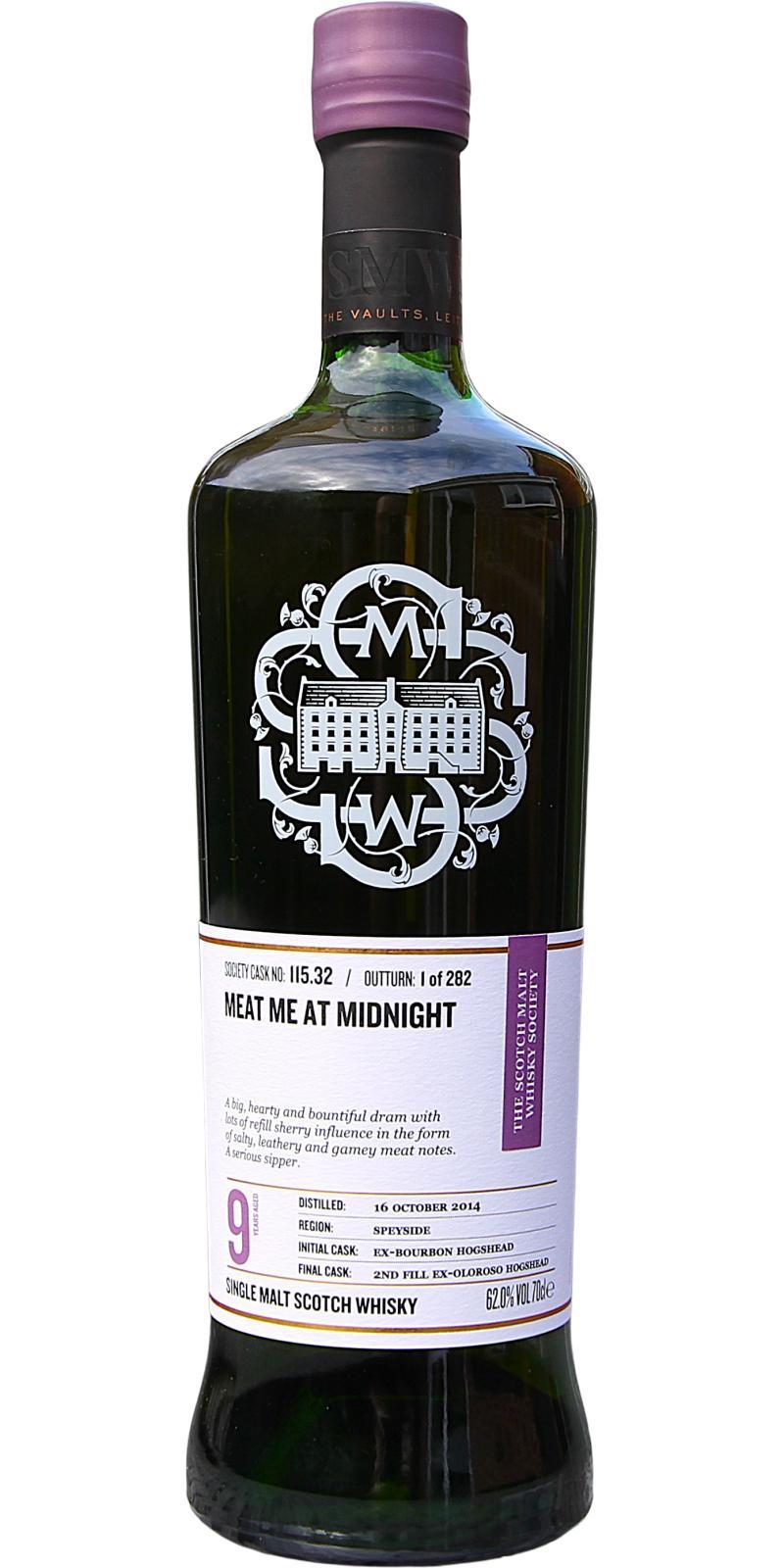 Knockdhu 2014 SMWS 115.32  Meat Me At Midnight