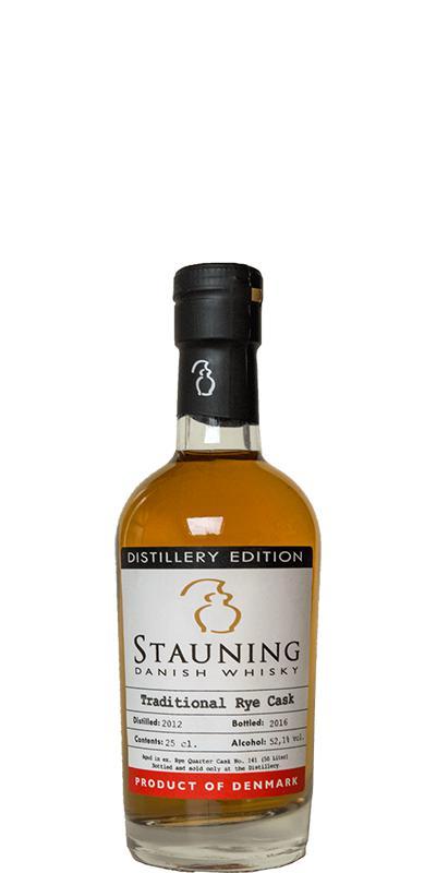 Stauning 2012  Distillery Edition -  Traditional Rye Cask