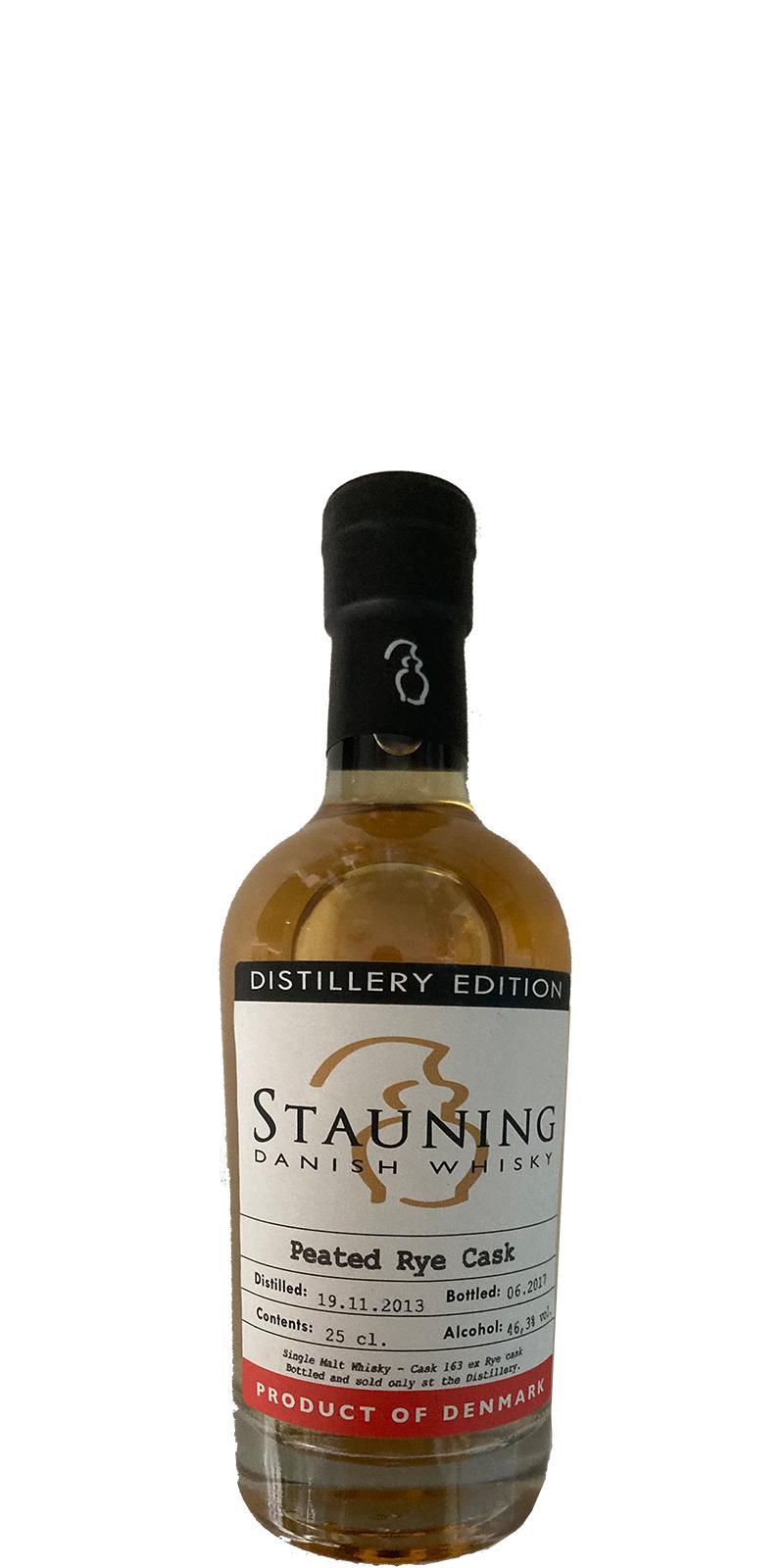 Stauning 2013  Distillery Edition - Peated Rye Cask
