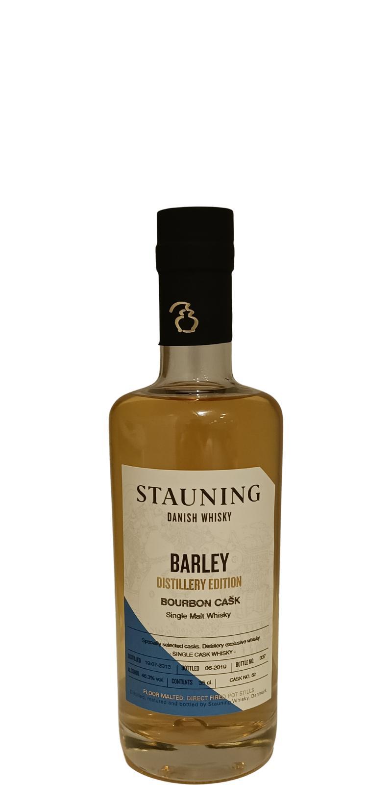 Stauning 2013  Distillers Edition - Barley - Bourbon cask