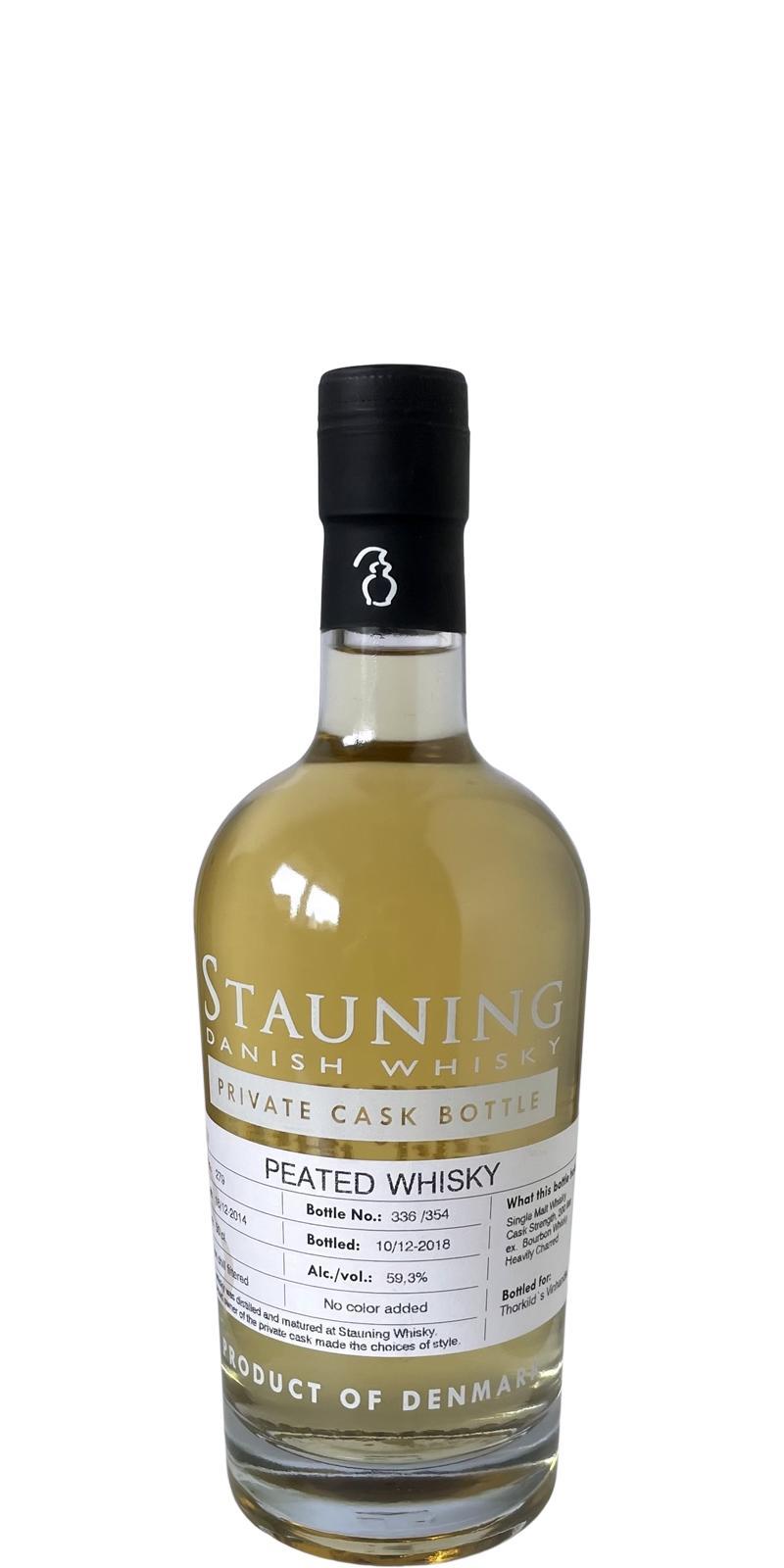 Stauning 2014  Private Cask Bottle