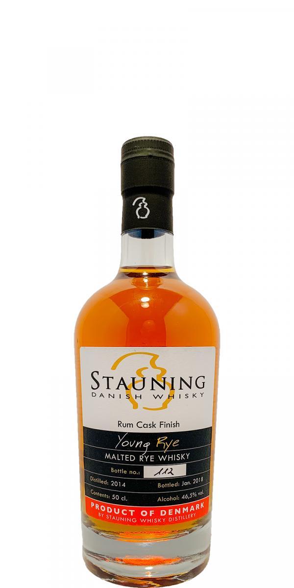 Stauning 2014  Young Rye - Rum Cask Finish