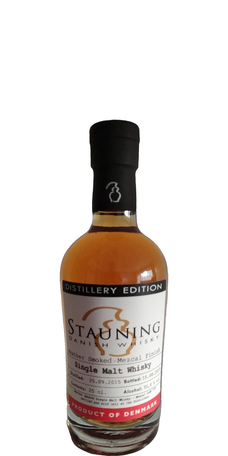Stauning 2015  Distillery Edition - Heather smoked - Mezcal Finish