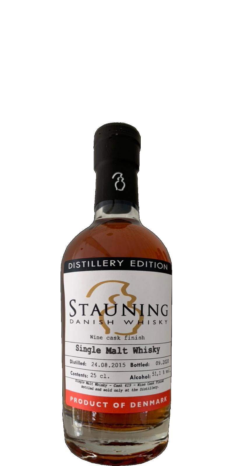Stauning 2015  Distillery Edition - Single Malt Wine cask finish