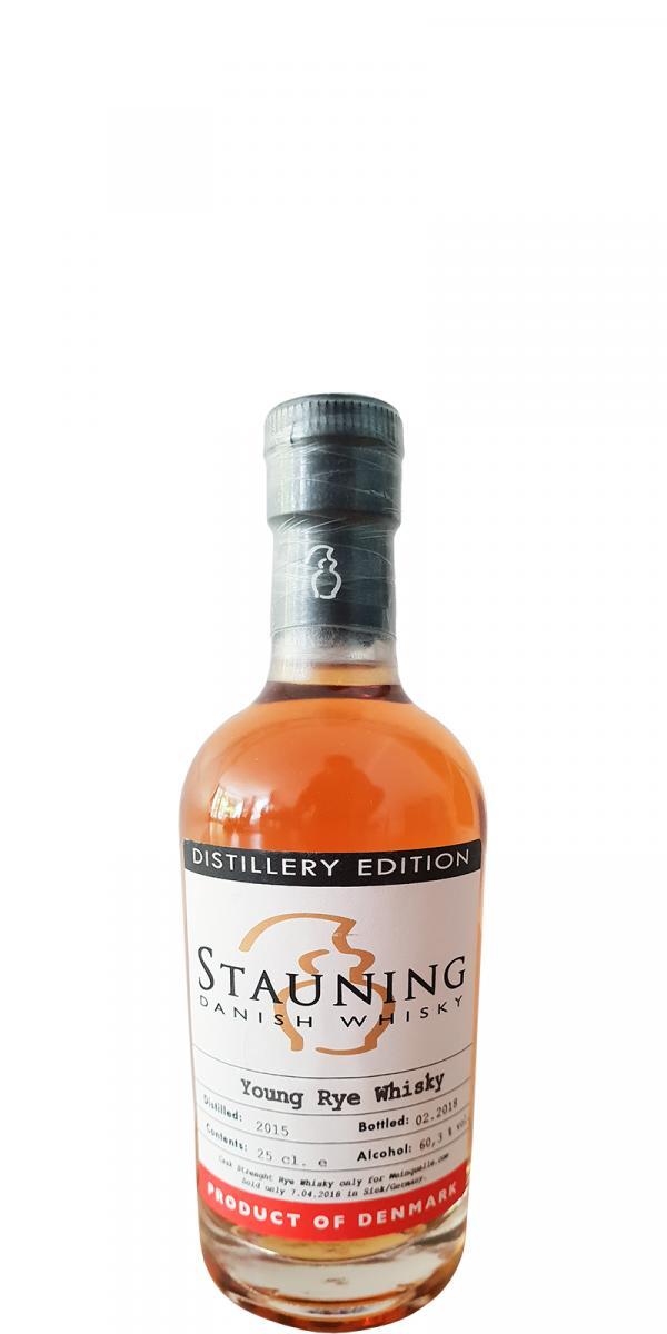 Stauning 2015  Distillery Edition - Young Rye Whisky