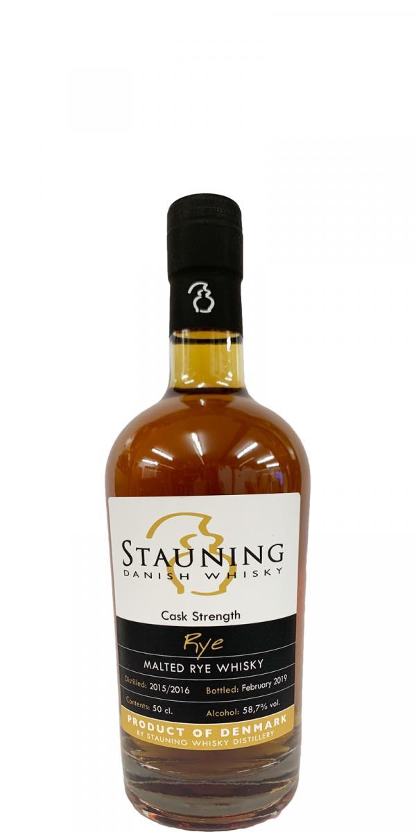 Stauning 2015 / 2016  Rye - Cask Strength