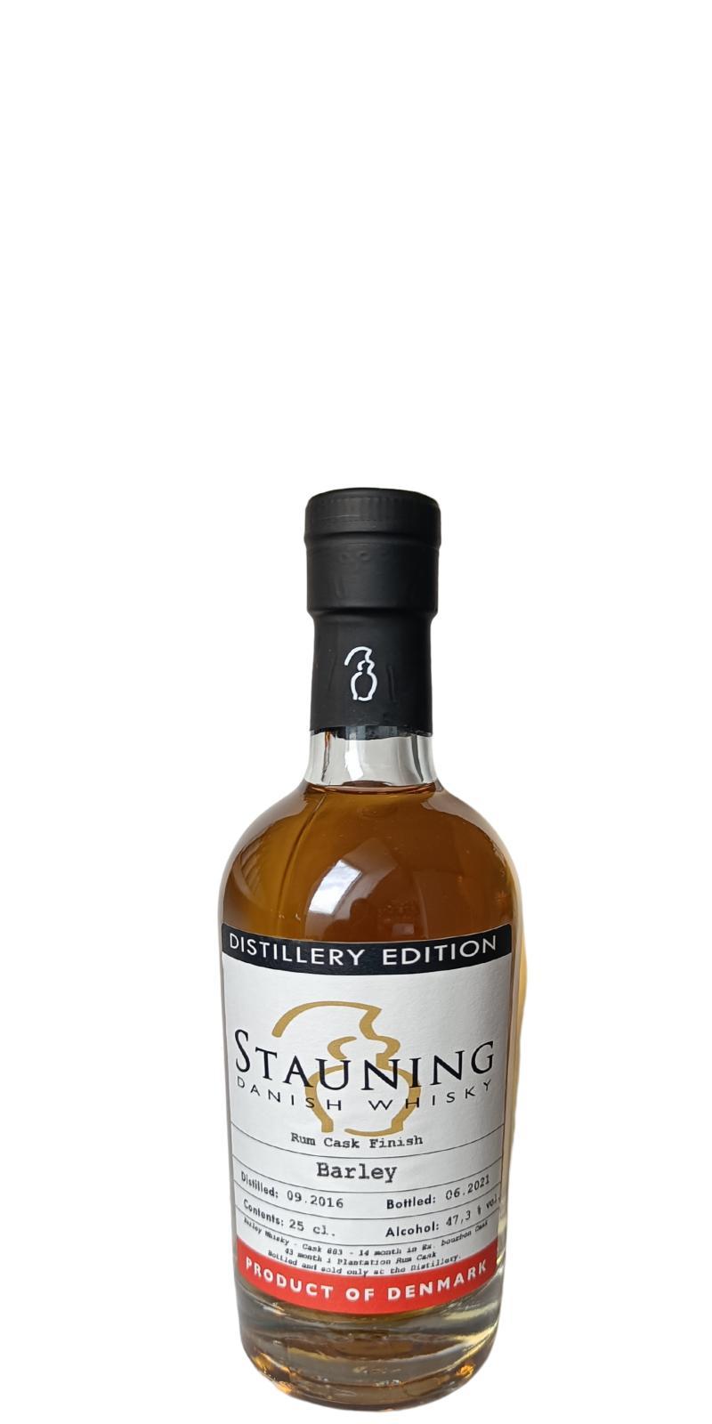 Stauning 2016  Distillery Edition - Barley