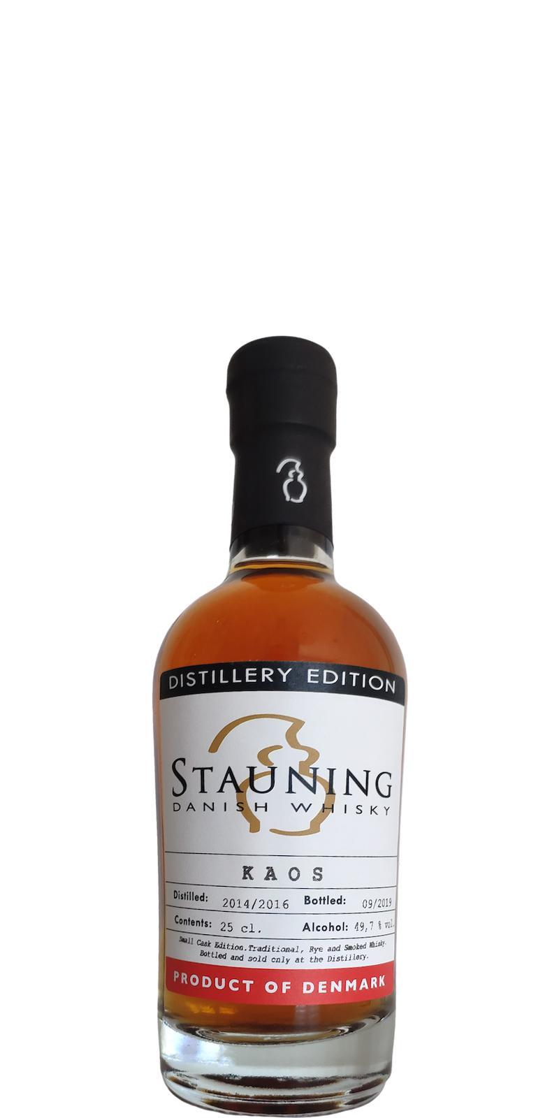 Stauning 2016  Distillery Edition - KAOS
