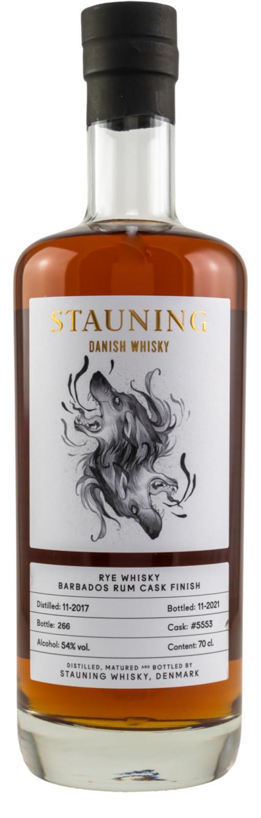 Stauning 2017  Art Series -  Barbados Cask