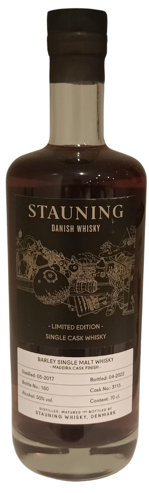 Stauning 2017  Barley Single Malt - Vild Med Vin