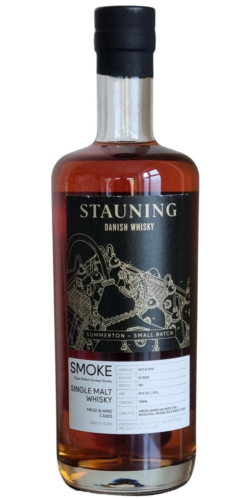 Stauning 2017-2019  SMOKE - Summerton - Small Batch