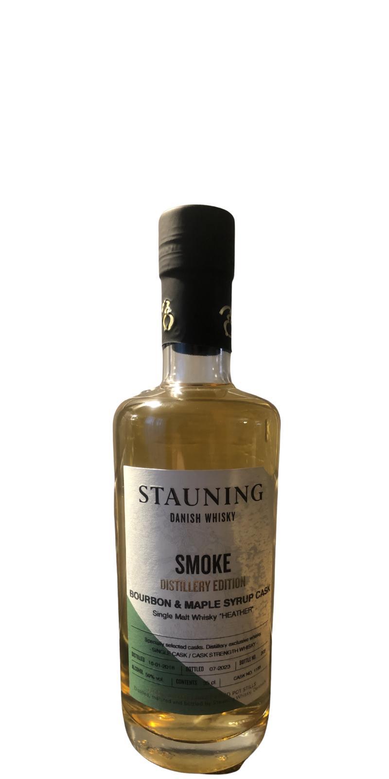 Stauning 2018  Distillery Edition - Smoke - Bourbon & Maple Syrup