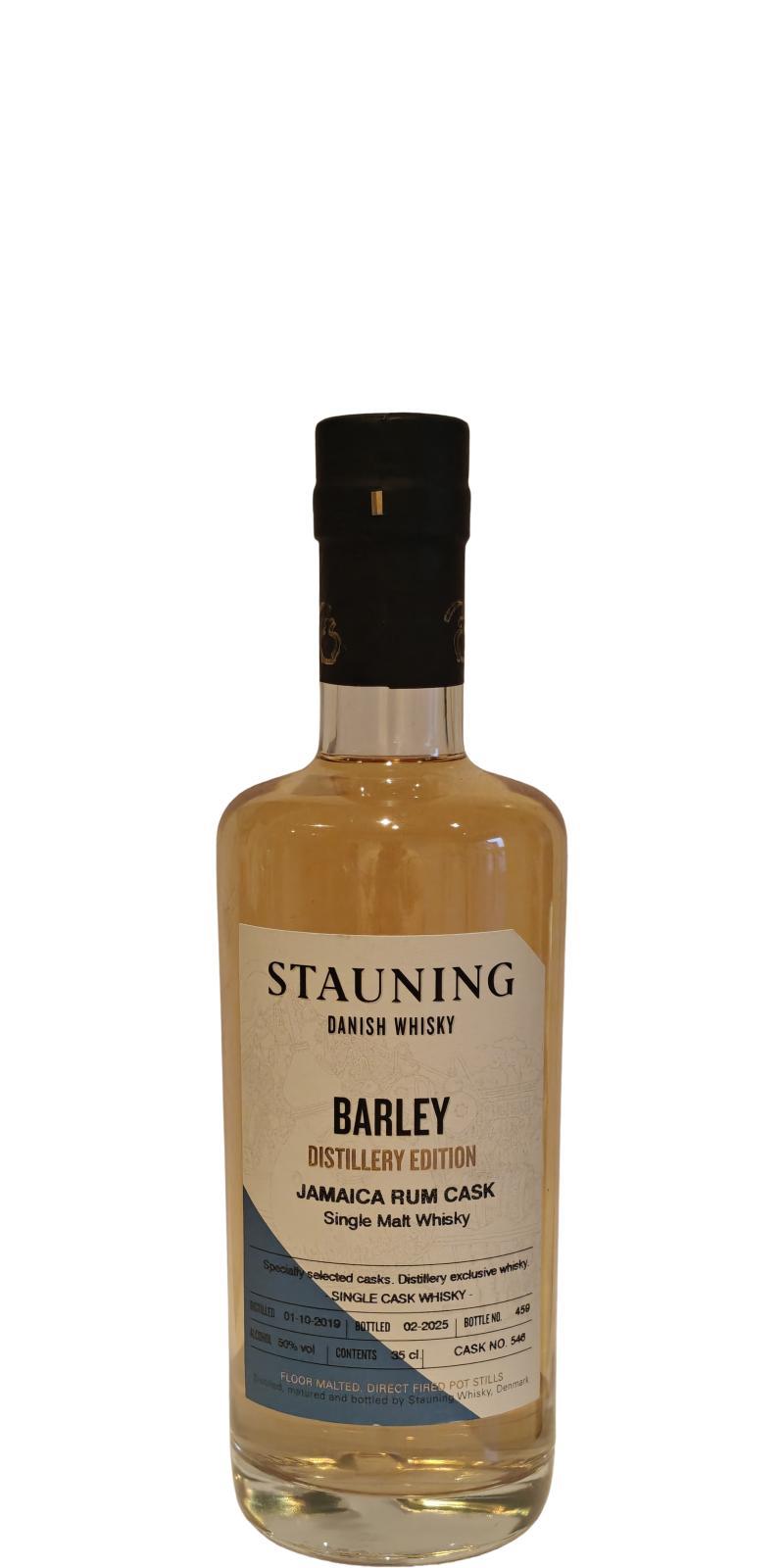 Stauning 2019  Distillery Edition - Barley - Jamica Rum Cask