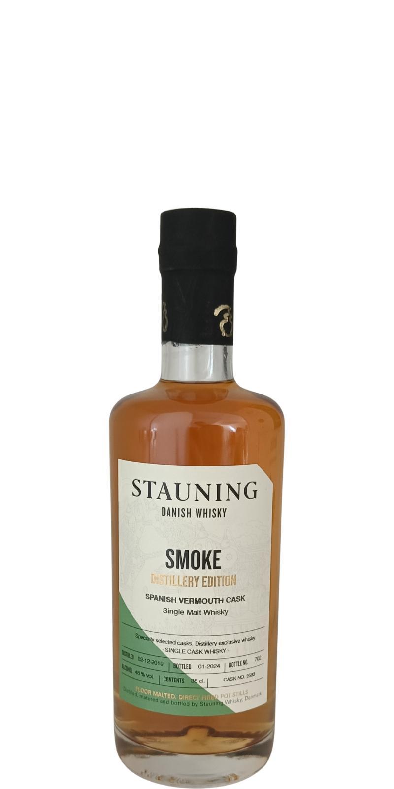 Stauning 2019  Distillery Edition - Smoke - Spanish Vermouth Cask