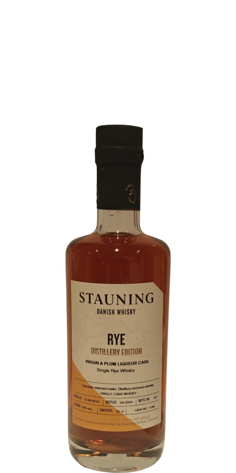 Stauning 2019  Distillery Edition - Rye - Virgin & Plum Liqueur Cask