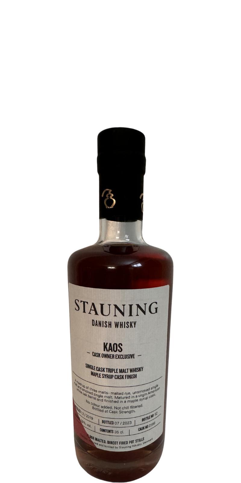 Stauning 2019  Cask owner exclusive
