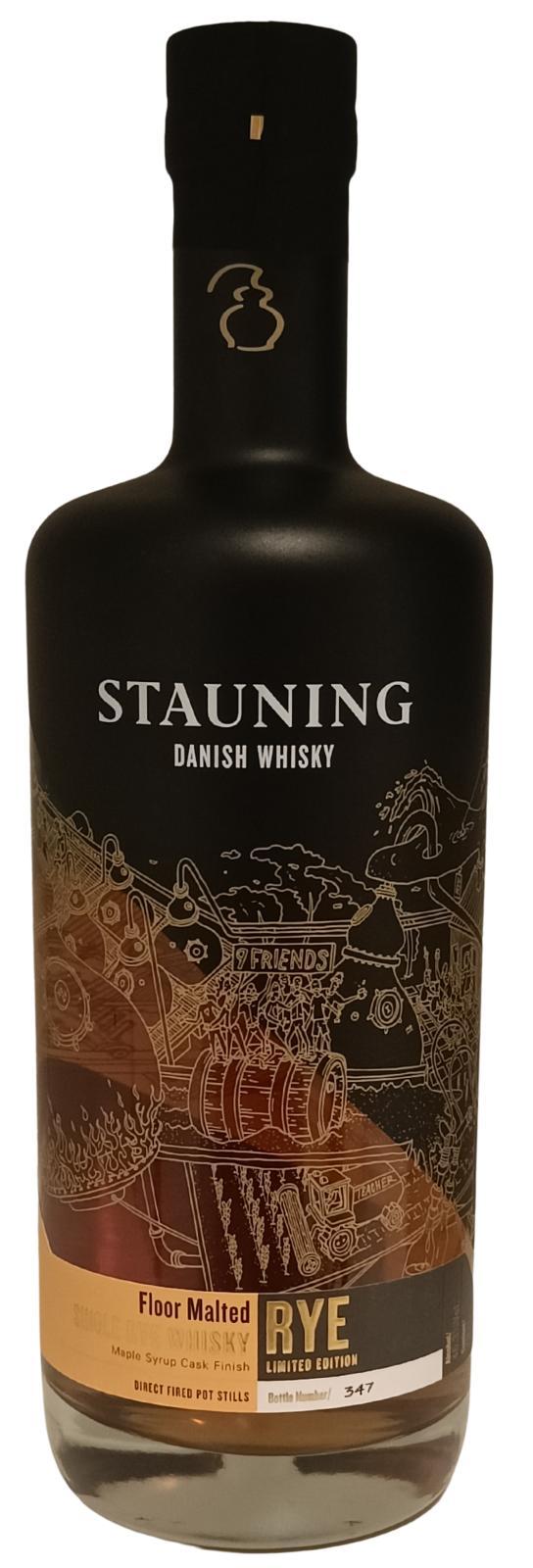 Stauning 2019  Rye - Maple Syrup - Limited Edition Finish