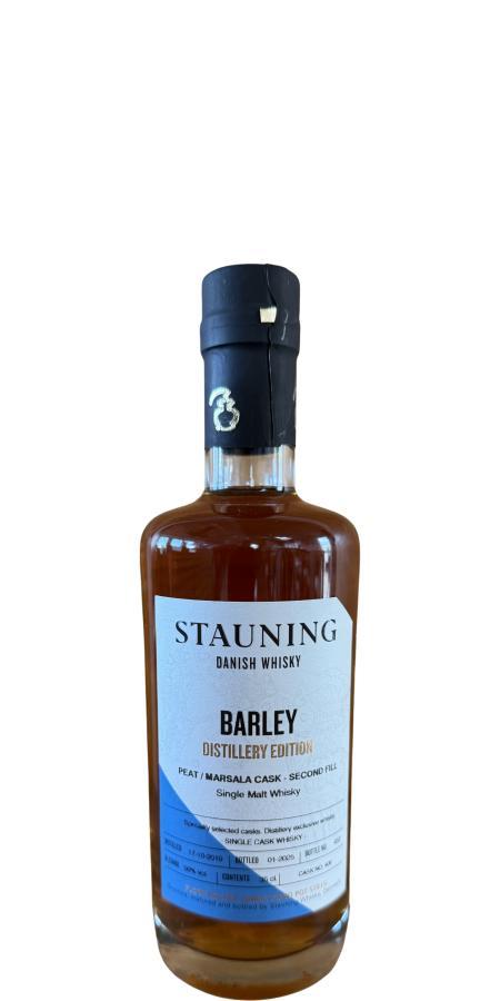 Stauning 2019  Distillers Edition - Barley - Peat / Masala Cask - Second Fill
