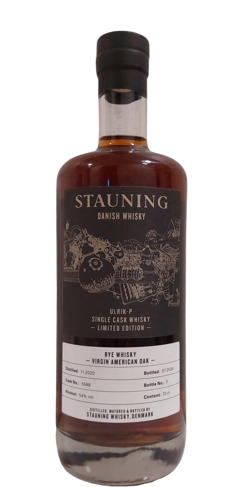 Stauning 2020  Single Cask Whisky - Limited Edition - ULRIK-P