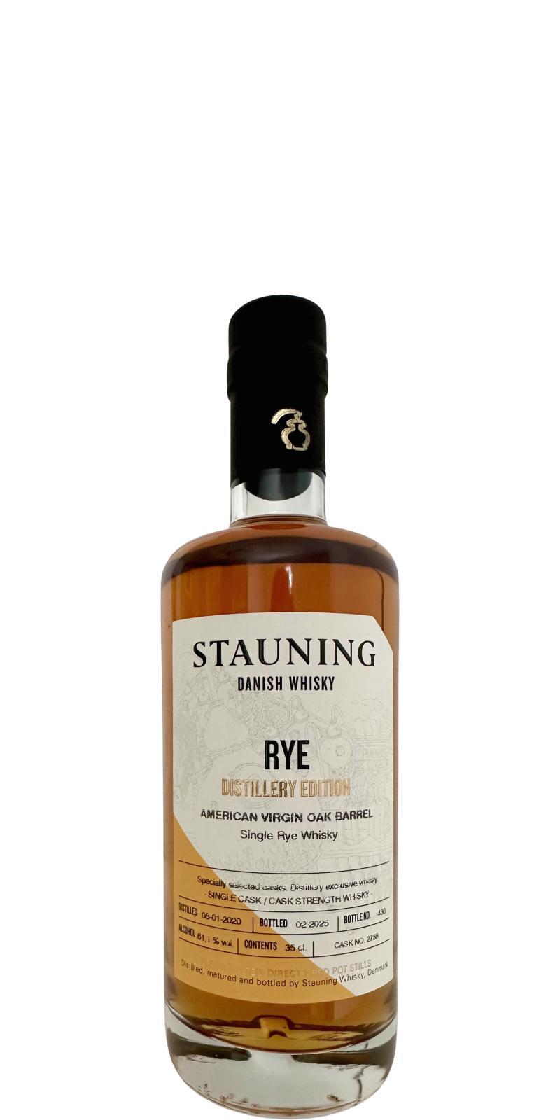 Stauning 2020  Distillery Edition - Rye Whisky - CS