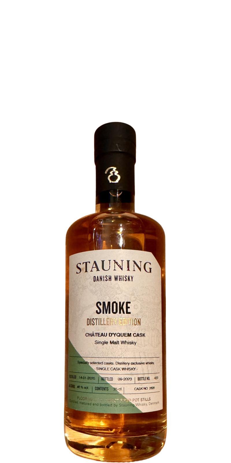 Stauning 2020  Distillery Edition - Smoke - Château D'Yquem Cask