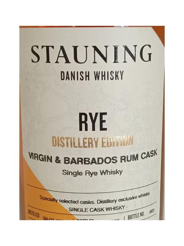 Stauning 2020  Distillery Edition - R.Y.E - Virgin Oak & Madeira Malmesey Cask