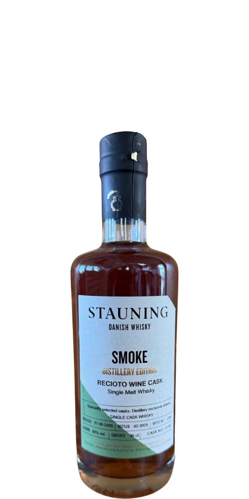 Stauning 2020  Distillery Edition - Smoke - Recioto Wine Cask