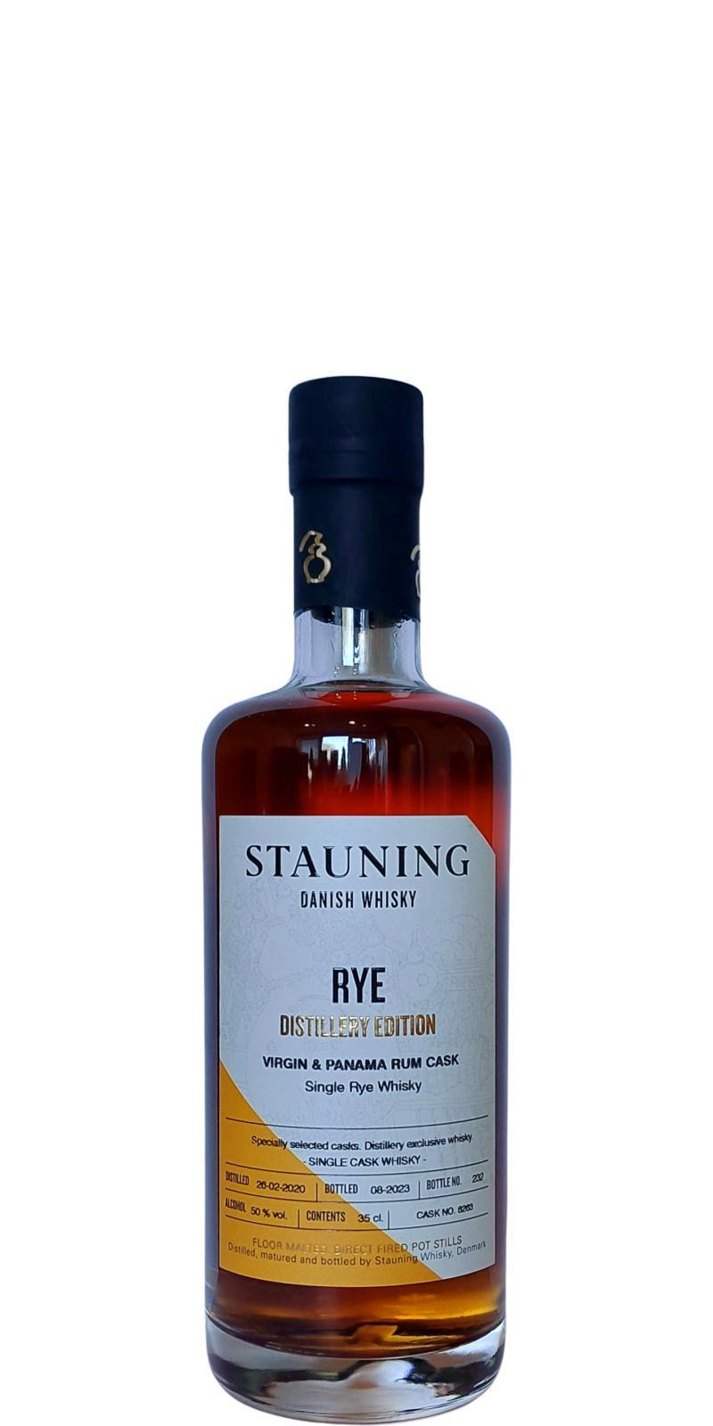 Stauning 2020  Distillery Edition - Rye - Virgin & Panama Rum Cask