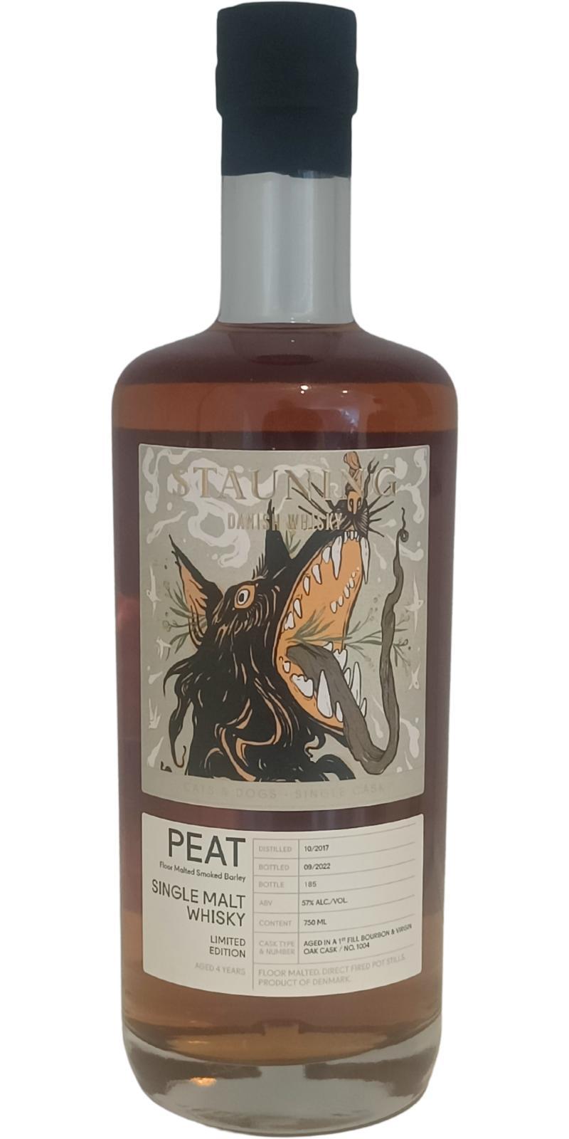 Stauning 2017  CATS & DOGS - PEAT (Drammers Pick #56)
