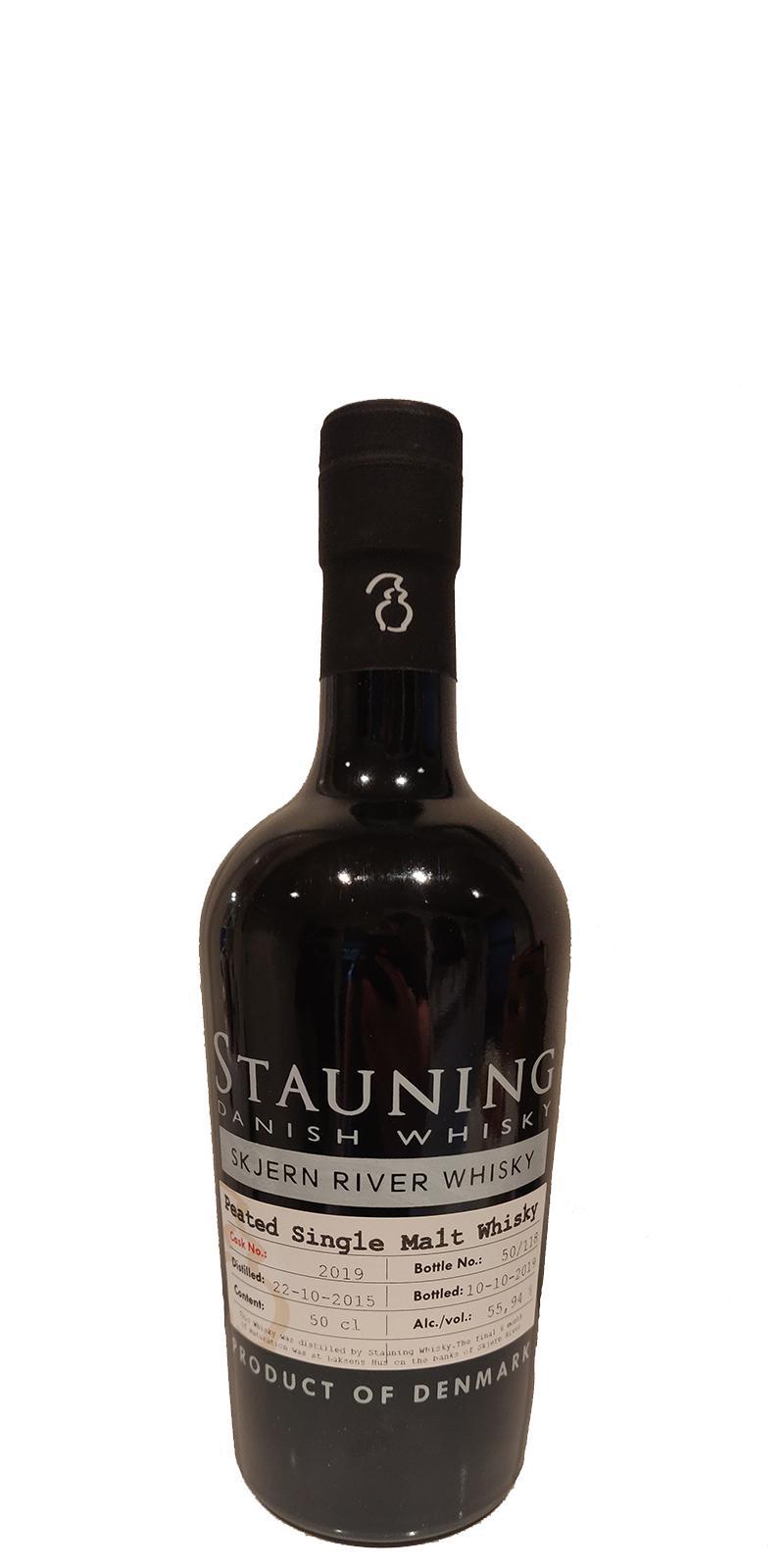Stauning 2015 LH-R  Skjern River Whisky - Peated