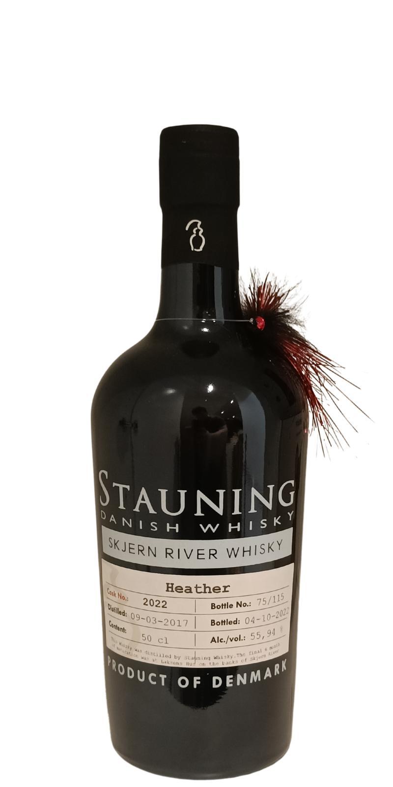 Stauning 2017 LH-R  Skjern River Whisky - Heather - Moscatel