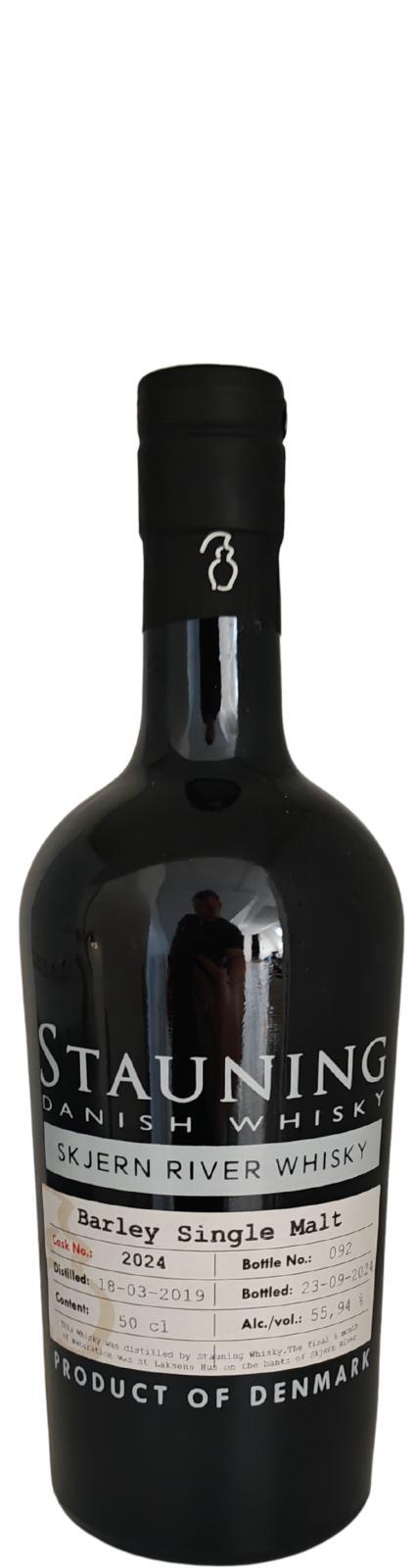 Stauning 2019 LH-R  Skjern River Whisky - Barley