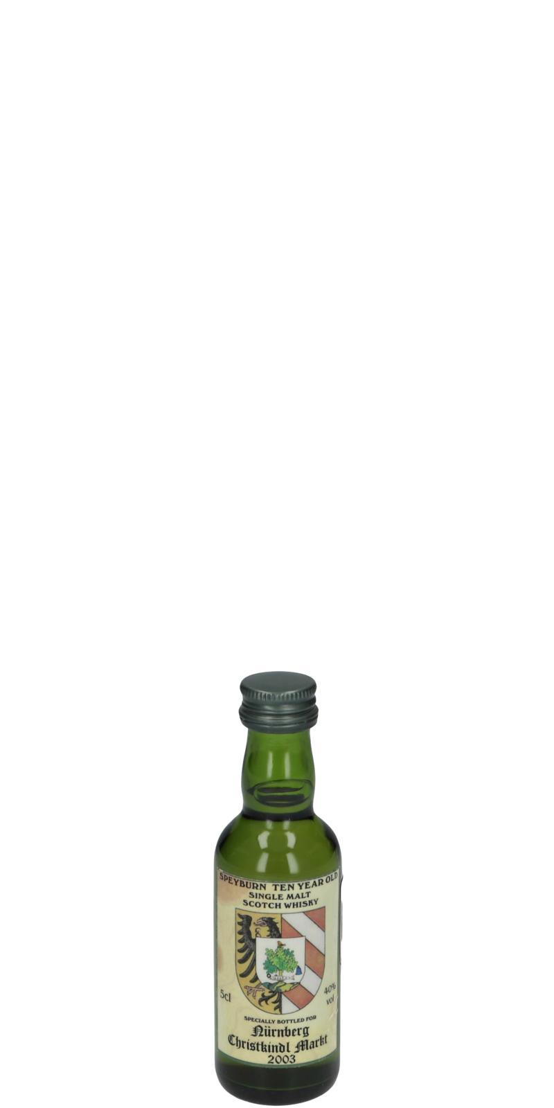 Speyburn 10-year-old  Single Malt Scotch Whisky