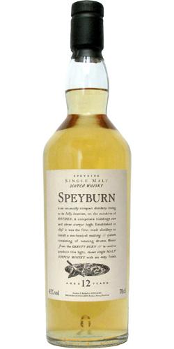 Speyburn 12-year-old  Flora & Fauna - Black Cap - Wooden Box