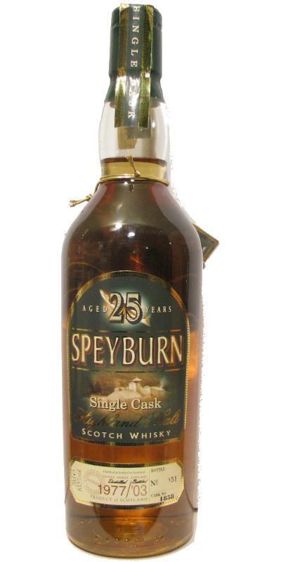 Speyburn 1977  Single Cask
