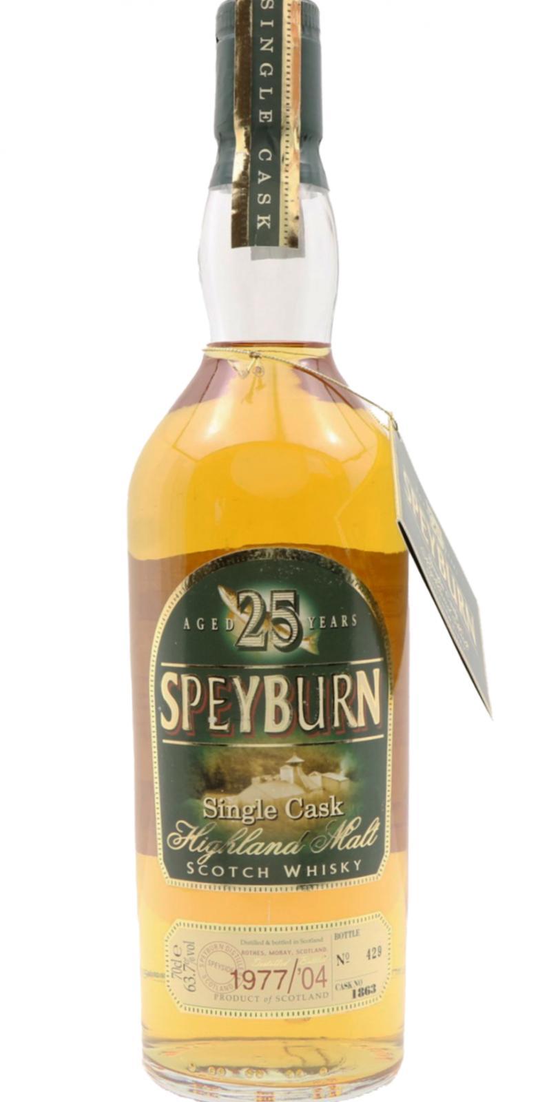 Speyburn 1977  Single Cask