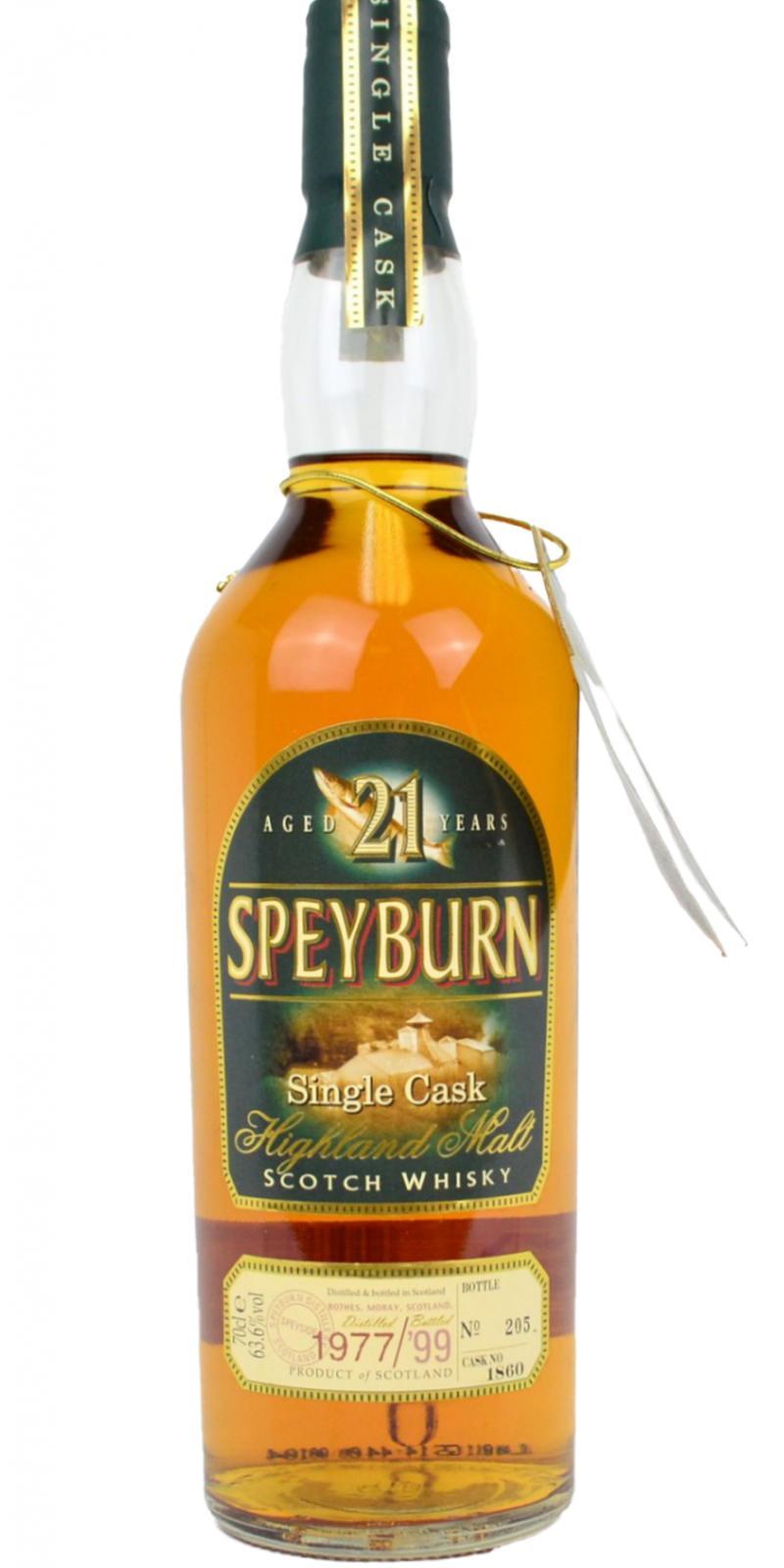 Speyburn 1977  Single Cask