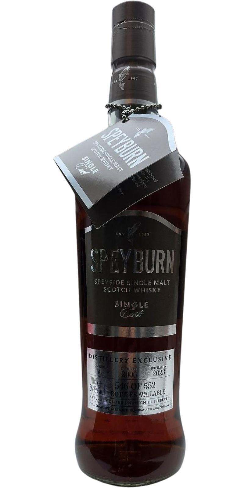 Speyburn 2006  Distillery Exclusive - Single Cask