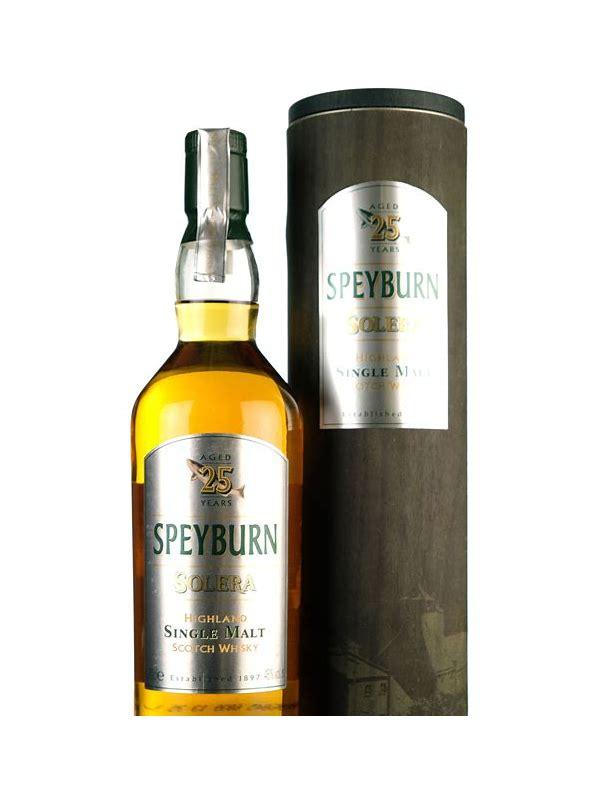 Speyburn 25-year-old Solera