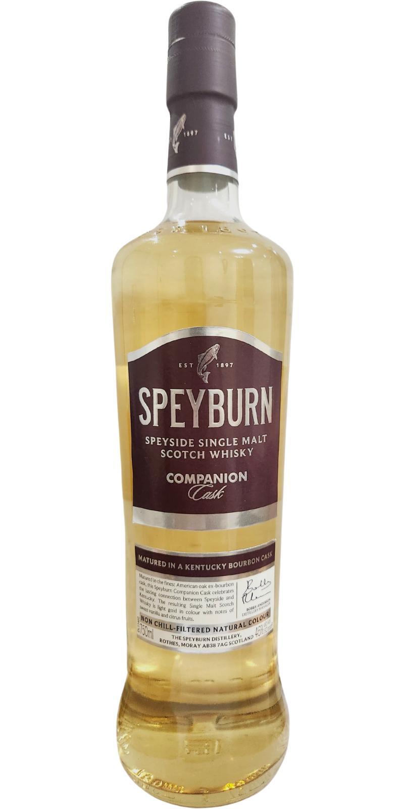 Speyburn Companion Cask  Single Cask
