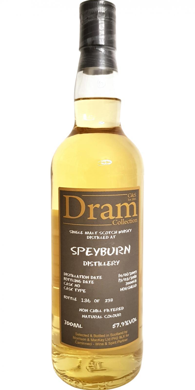 Speyburn 2009 C&S  Dram Collection