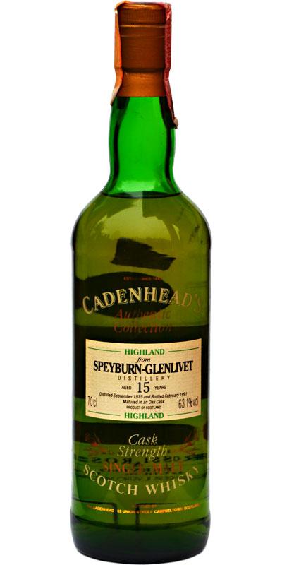 Speyburn 1975 CA  Authentic Collection