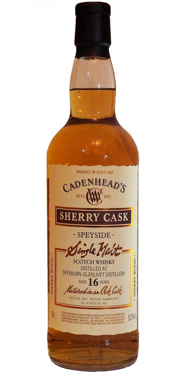 Speyburn 2001 CA  Authentic Collection