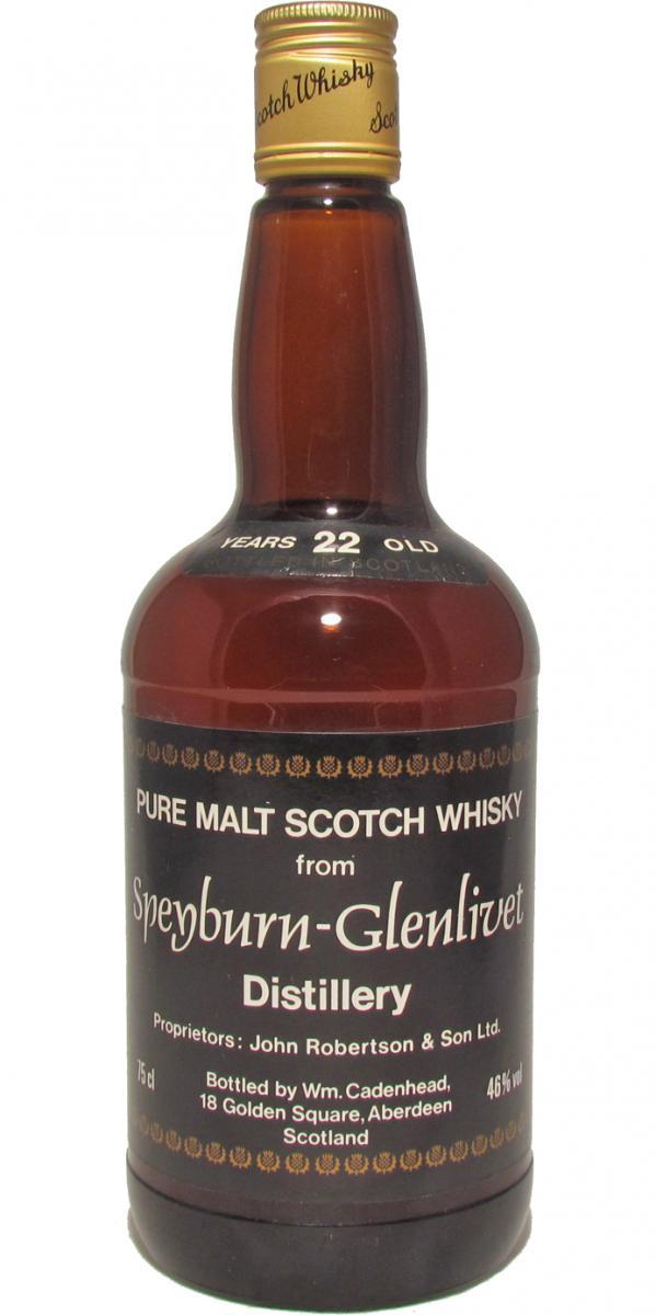 Speyburn 22-year-old CA  Dumpy Bottle
