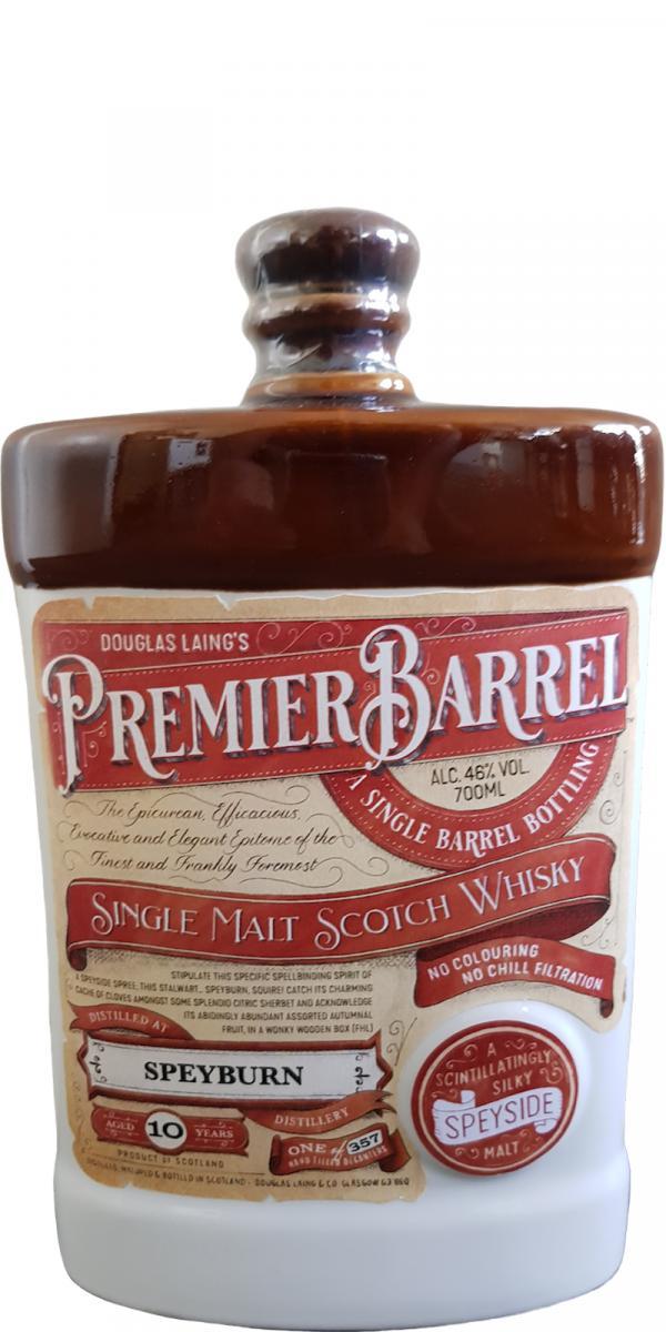 Speyburn 10-year-old DL  Premier Barrel