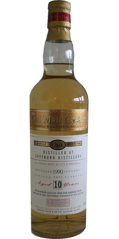 Speyburn 1990 DL  The Old Malt Cask