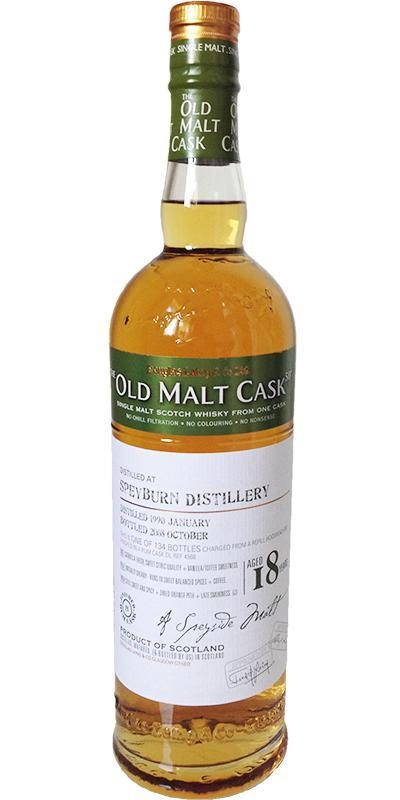Speyburn 1990 DL  The Old Malt Cask