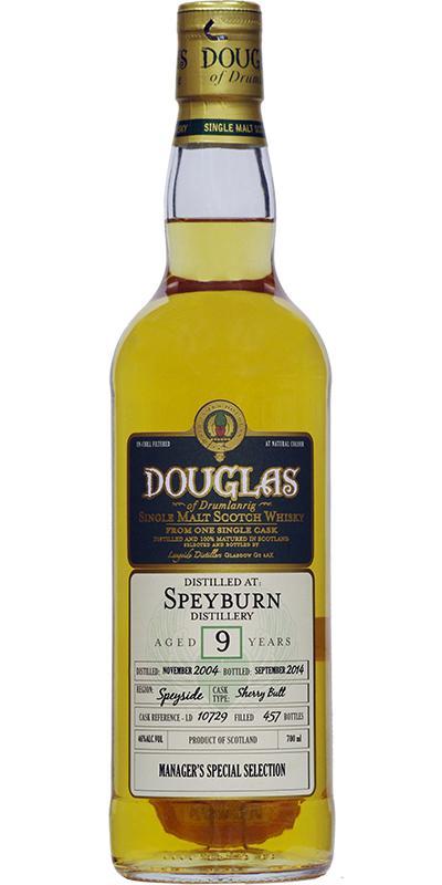 Speyburn 2004 DoD  Manager's Special Selection