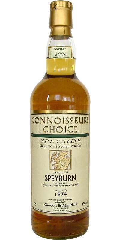 Speyburn 1974 GM  Connoisseurs Choice