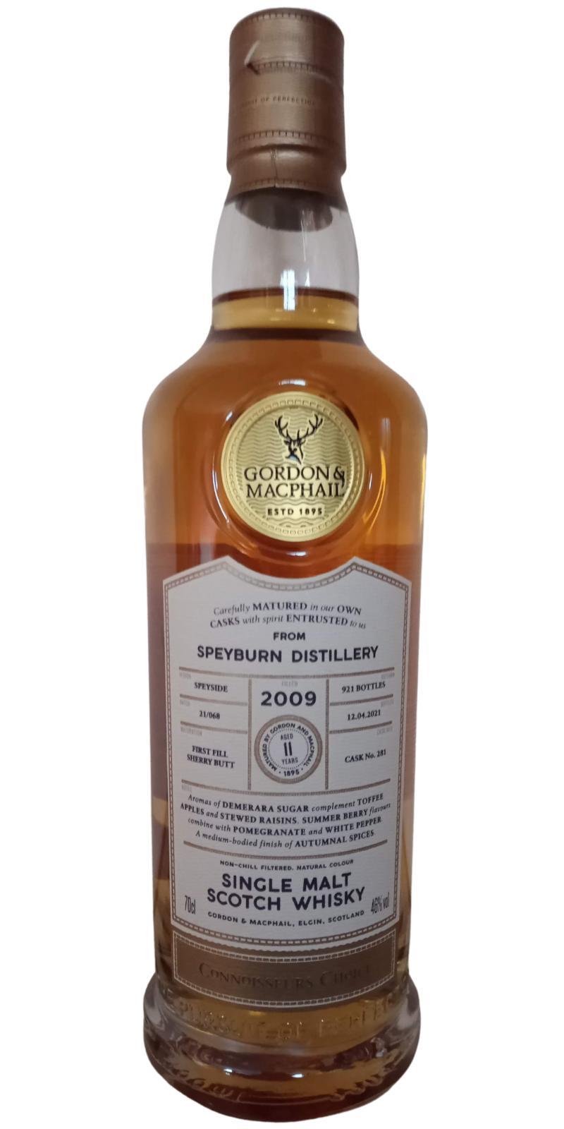 Speyburn 2009 GM  Connoisseurs Choice